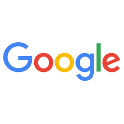 The Google logo, featuring the word "Google" in a sans-serif font. The letters are colored as follows: G in blue, first o in red, second o in yellow, g in blue, l in green, and e in red.